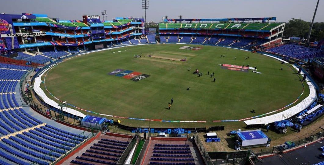 Arun Jaitley Stadium Delhi Ground Stats For ENG vs AFG World Cup Match